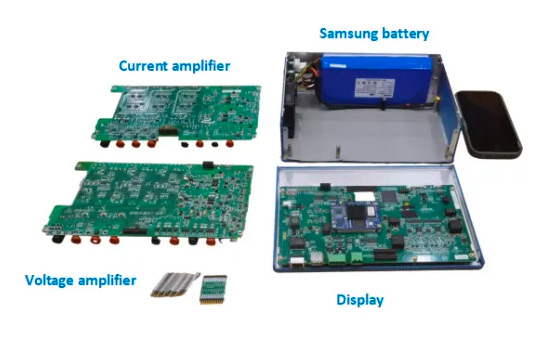 internal structure of kfa310 mini handheld protection relay tester