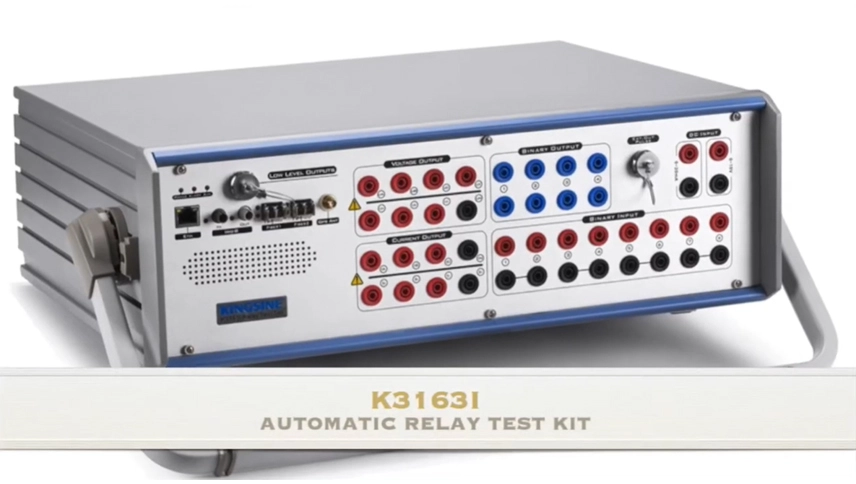 K3163i Test Harmonic Function & IEC61850 Sampled Value Signal