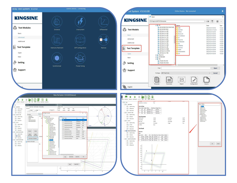 Test Software and Accessories